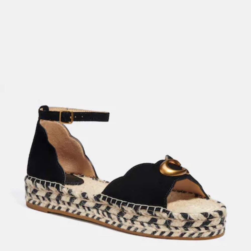 Coach Dillon Espadrille. Size 8.5 women. Never worn. Sold out Coach website.